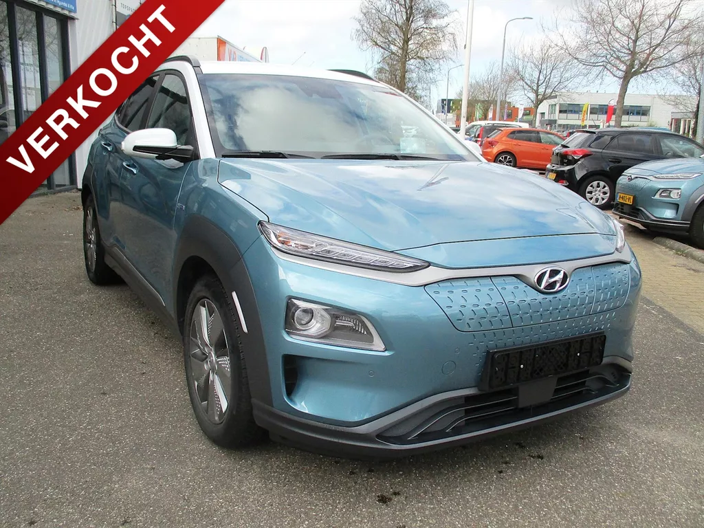 Hyundai Kona Electric 64kWh Premium Trekhaak 97% SOH